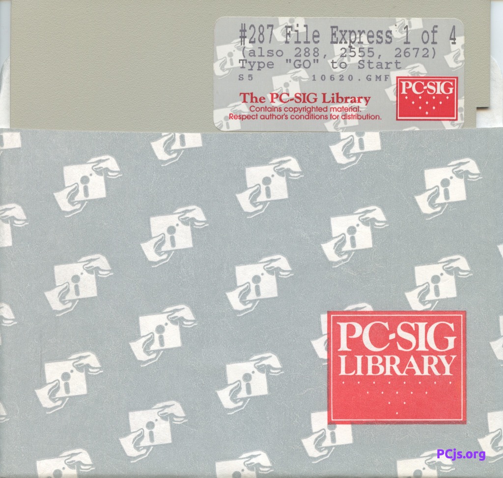 PC-SIG Library Disk #0287
