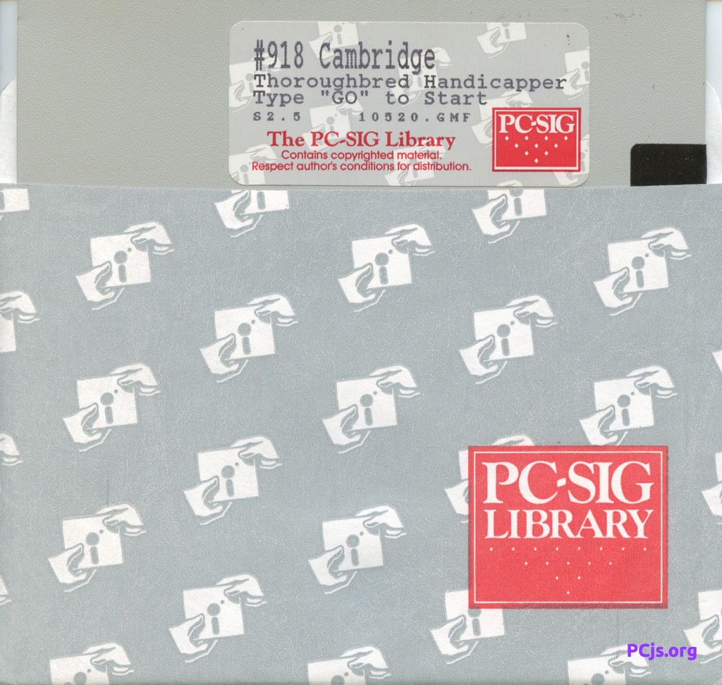 PC-SIG Library Disk #0918