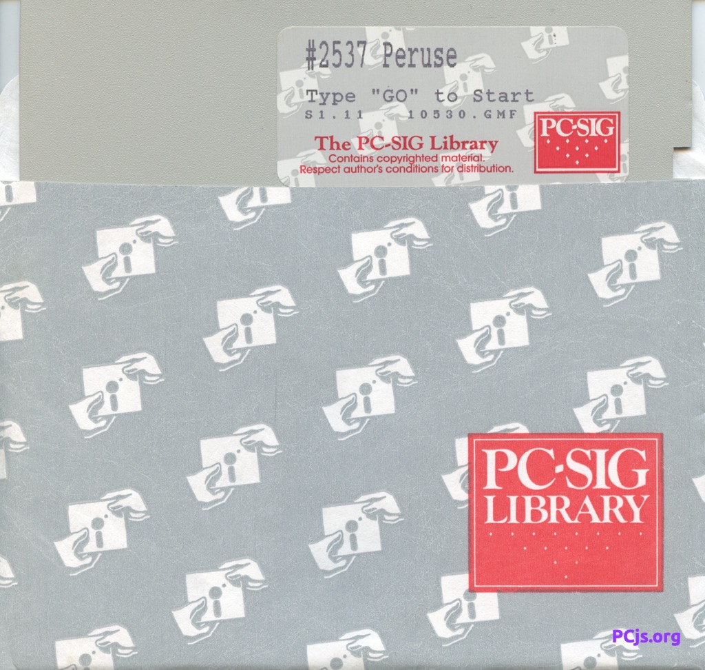 PC-SIG Library Disk #2537