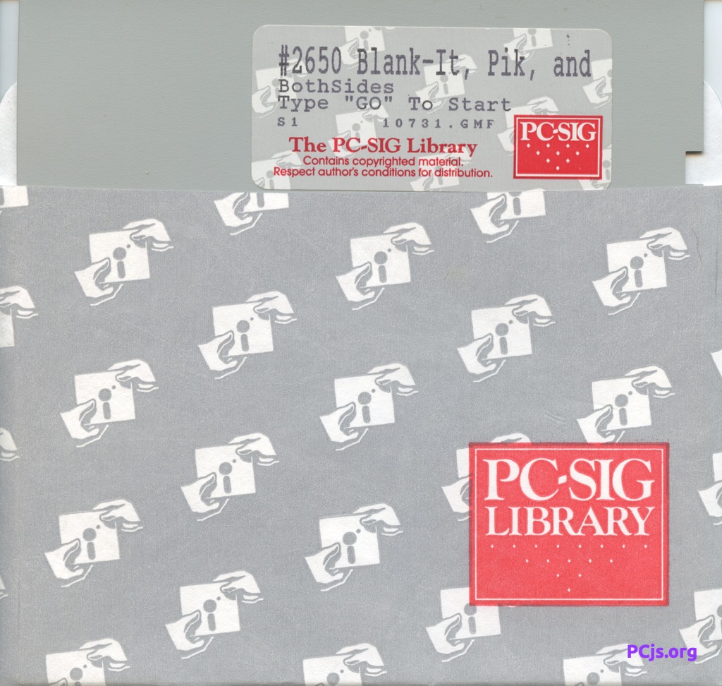 PC-SIG Library Disk #2650
